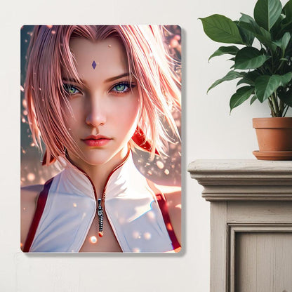 Sakura - Naruto - Metal Poster - Losstail