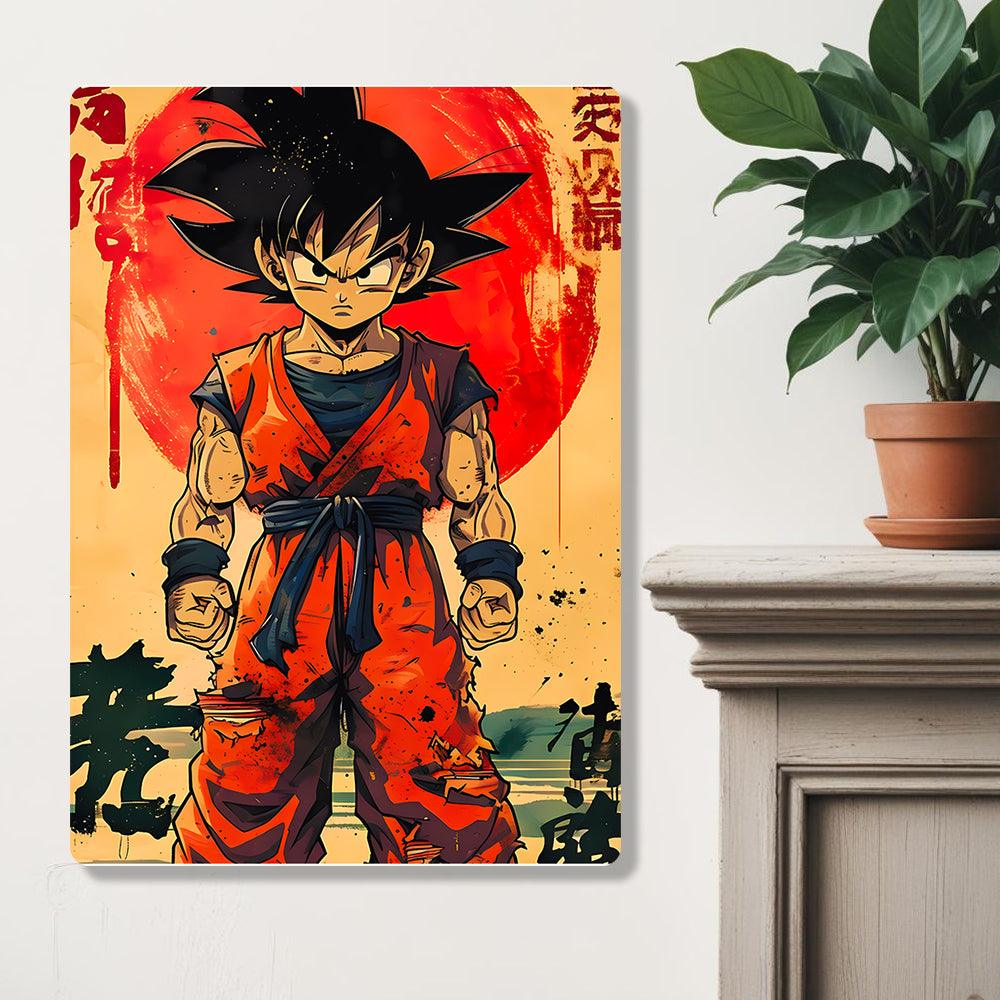 Goku - Dragon Ball - Metal Poster - Losstail - LOSSTAIL