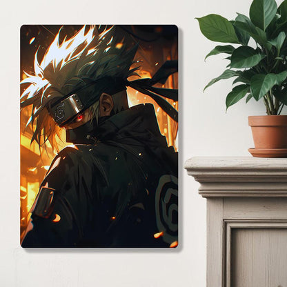 Kakashi - Naruto - Metal Poster - Losstail