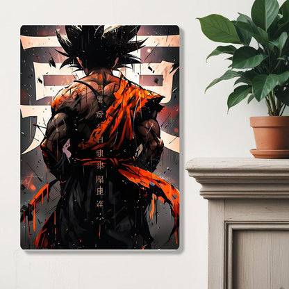 Goku - Dragon Ball - Metal Poster - Losstail - LOSSTAIL