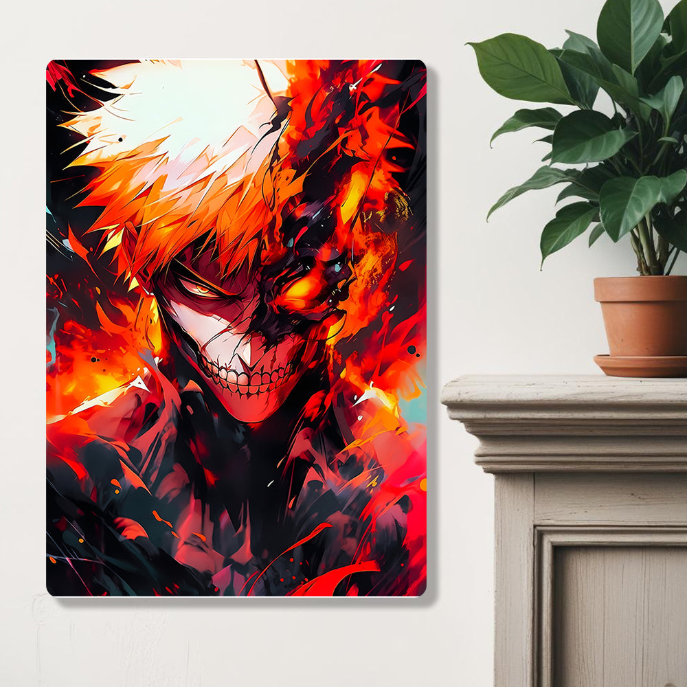 Ichigo Kurosaki - Bleach - Metal Poster - Losstail - LOSSTAIL