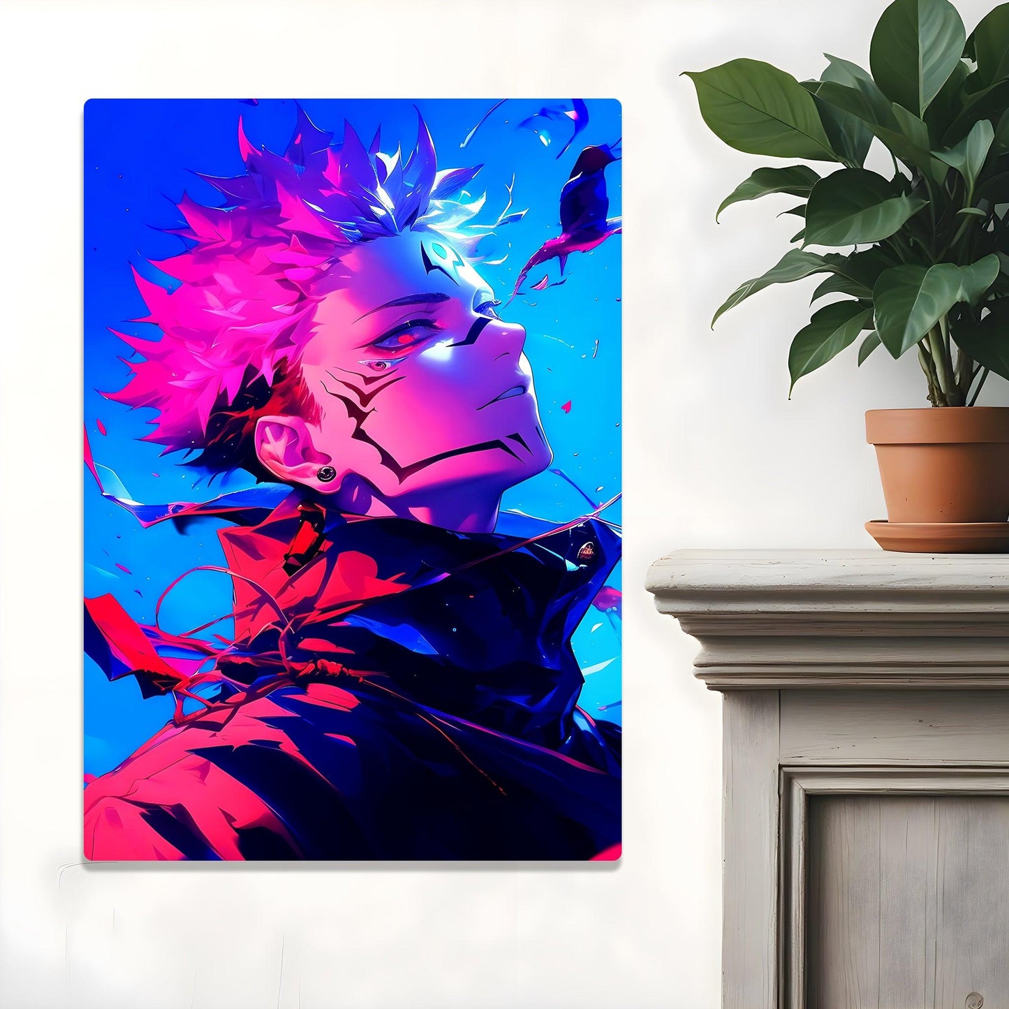 Sukuna - Jujutsu Kaisen - Metal Poster - Losstail - LOSSTAIL