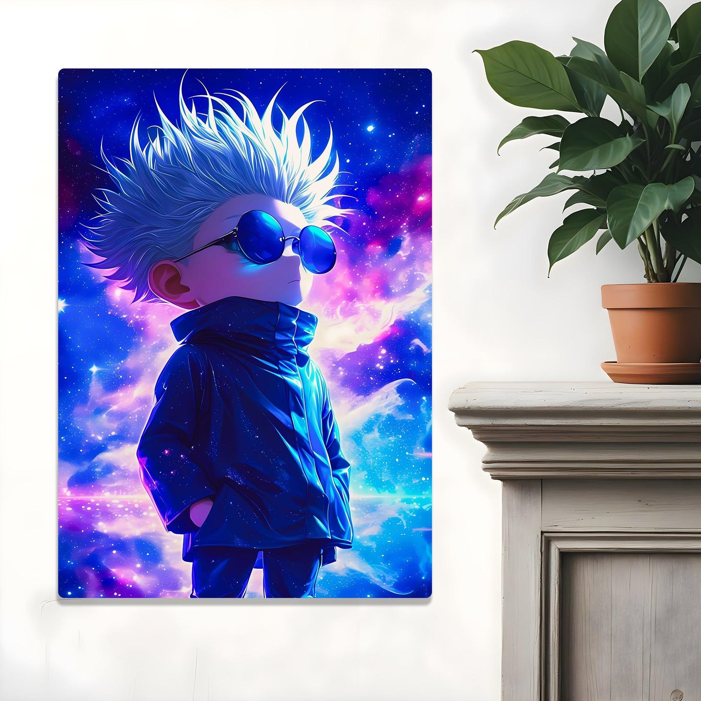 Satoru Gojo - Jujutsu Kaisen - Metal Poster - Losstail - LOSSTAIL