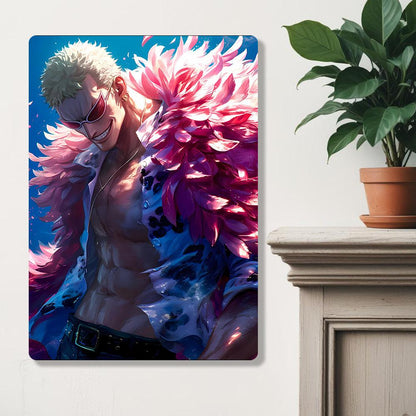 Doflamingo - Onepiece - Metal Poster - Losstail.