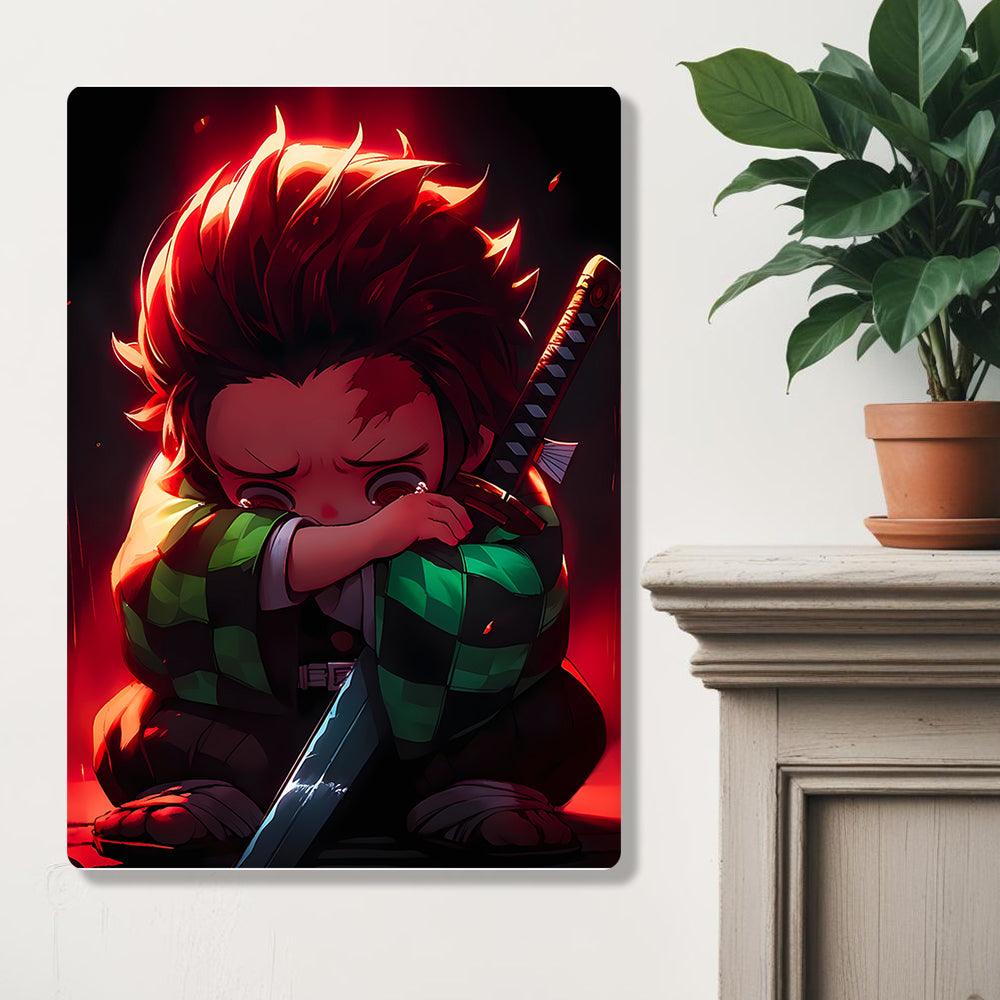 Kid Tanjiro - Demon Slayer - Metal Poster - Losstail - LOSSTAIL