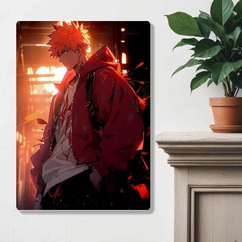 Ichigo Kurosaki - Bleach - Metal Poster - Losstail - LOSSTAIL