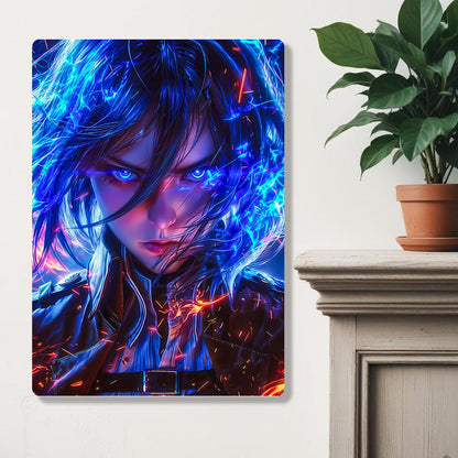 Mikasa Ackerman  - Attack On Titan - Metal Poster - Losstail