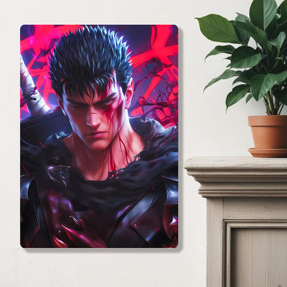 Guts - Berserk - Metal Poster - Losstail