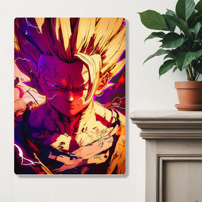 Gohan - Dragon Ball - Metal Poster - Losstail - LOSSTAIL