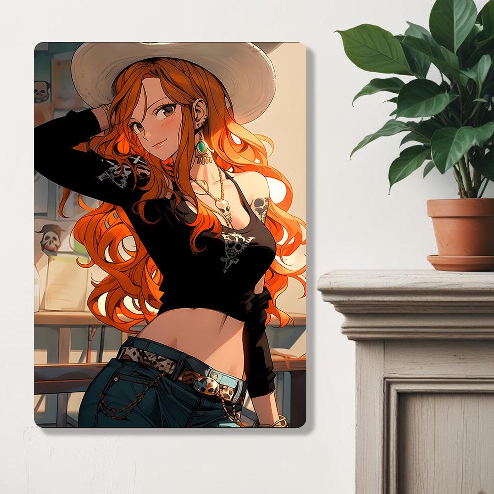 Nami - Onepiece - Metal Poster - Losstail.