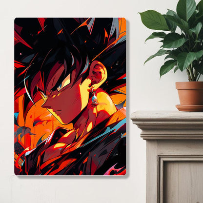 Goku - Dragon Ball - Metal Poster - Losstail - LOSSTAIL