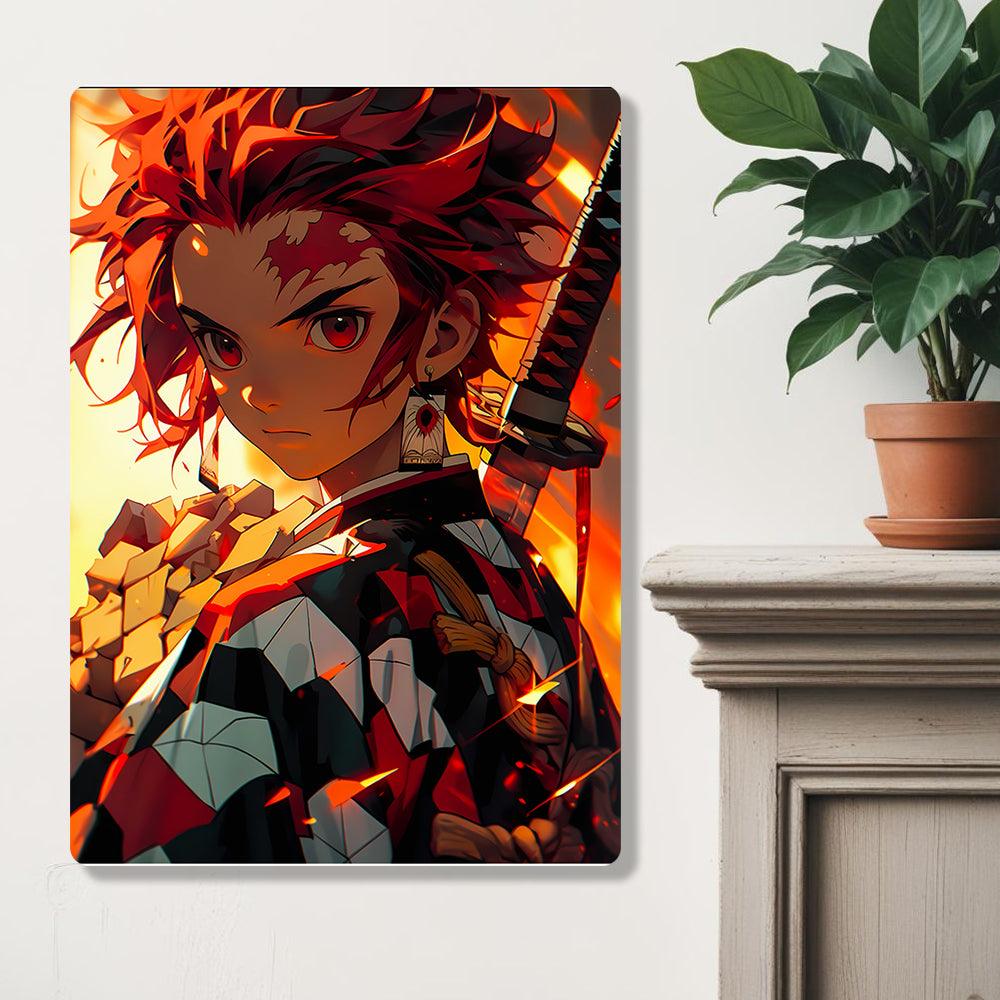 Tanjiro Kamado - Demon Slayer - Metal Poster - Losstail - LOSSTAIL