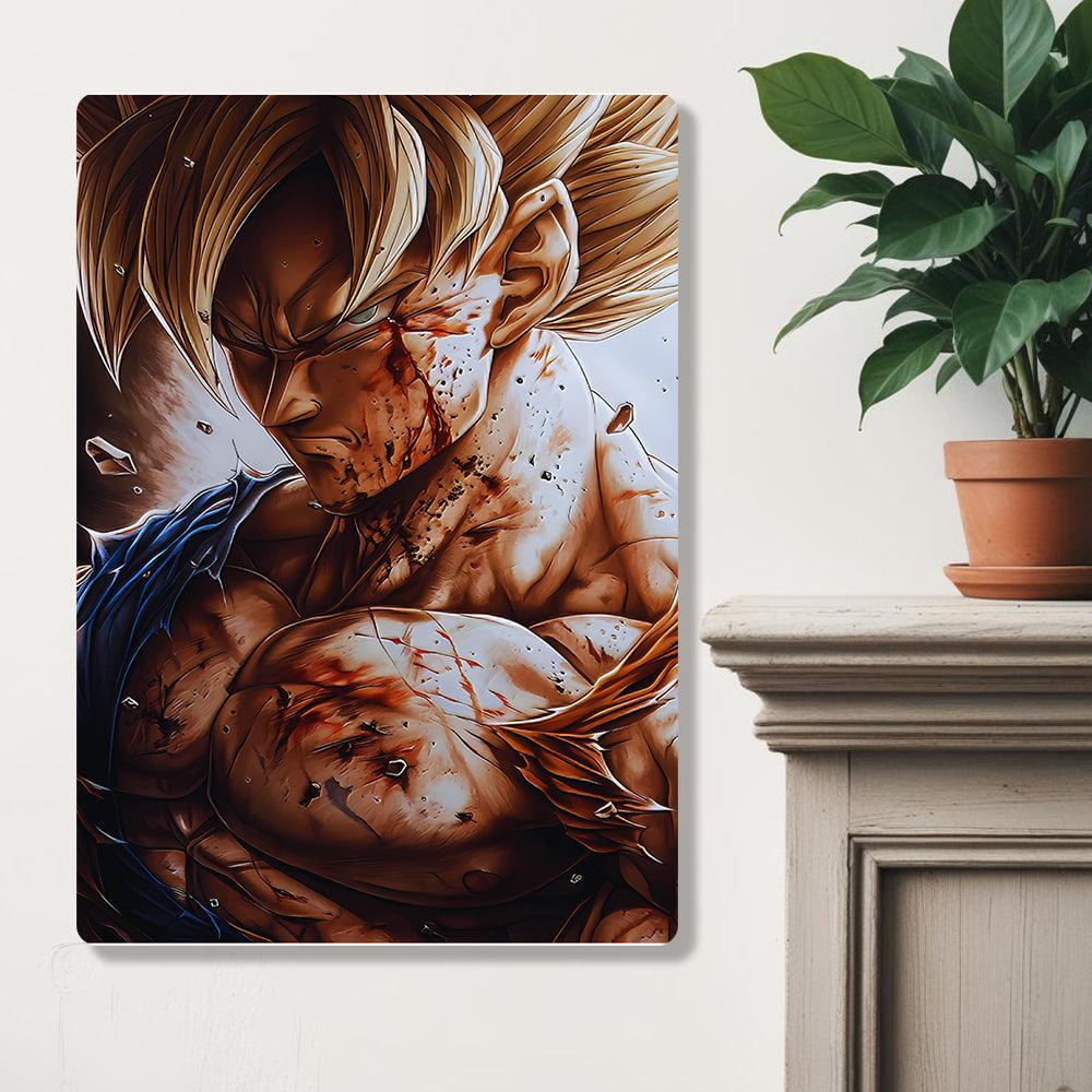 Goku - Dragon Ball- Metal Poster - Losstail - LOSSTAIL