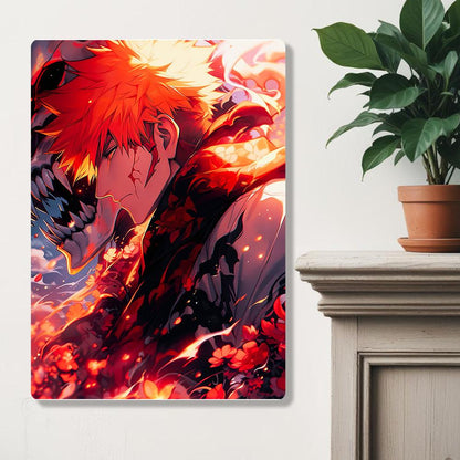 Ichigo Kurosaki - Bleach - Metal Poster - Losstail - LOSSTAIL