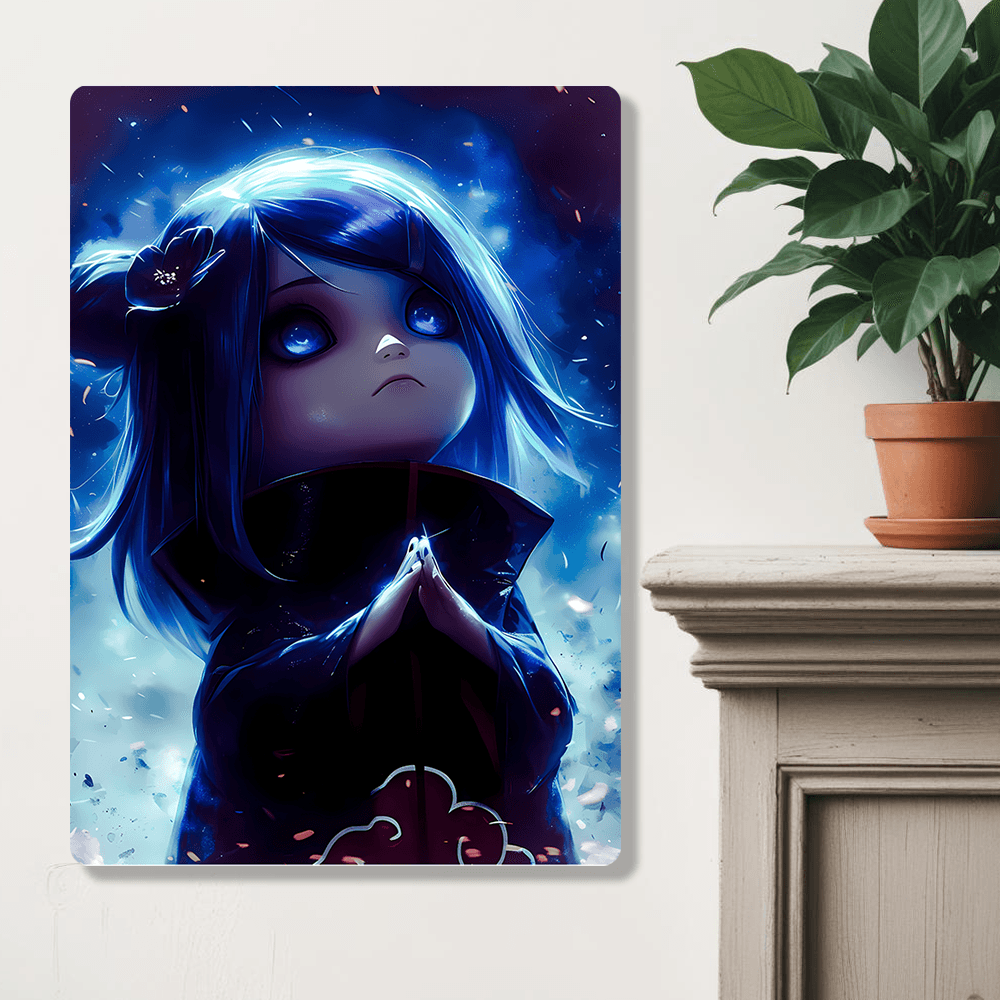 Kid Konan - Naruto - Metal Poster - Losstail.