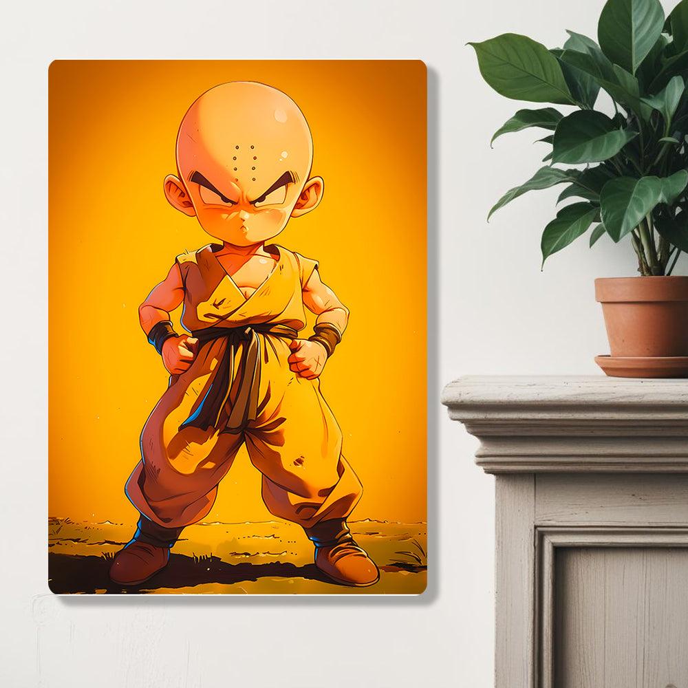 Krillin - Dragon Ball - Metal Poster - Losstail - LOSSTAIL