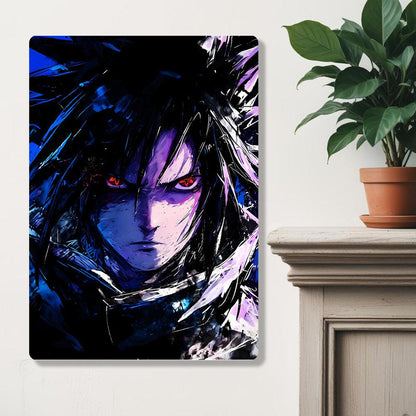 Sasuke Uchiha - Naruto - Metal Poster - Losstail