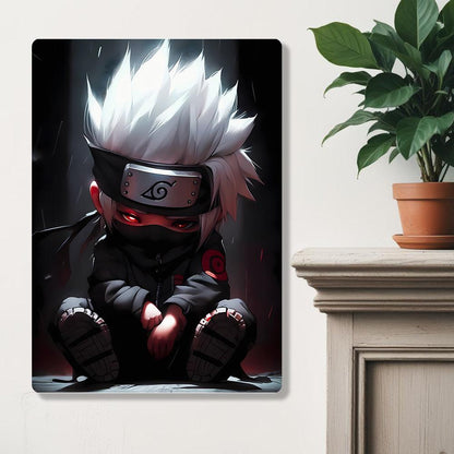 Kid Kakashi - Naruto - Metal Poster - Losstail.