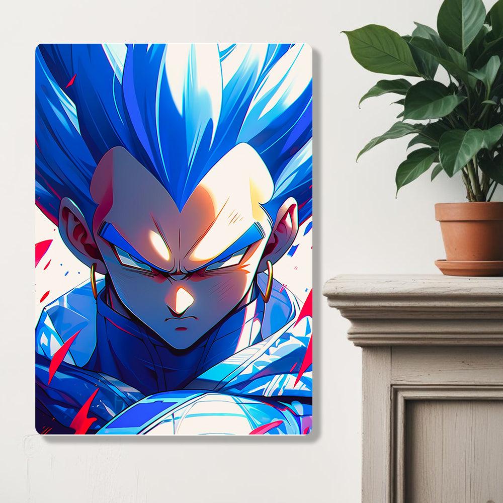 Vegeta - Dragon Ball - Metal Poster - Losstail - LOSSTAIL