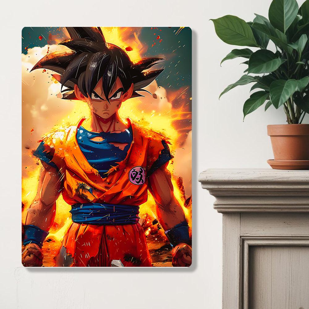 Goku - Dragon Ball - Metal Poster - Losstail - LOSSTAIL