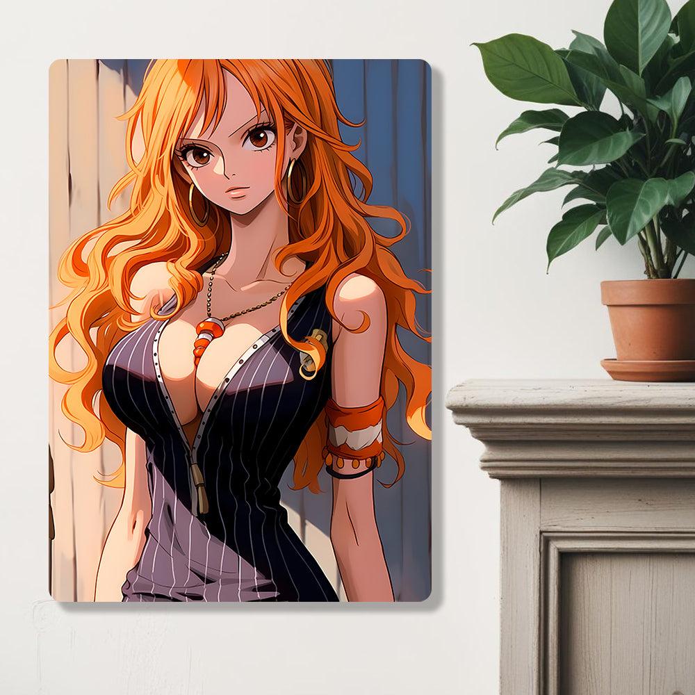 Nami - Onepiece - Metal Poster - Losstail.