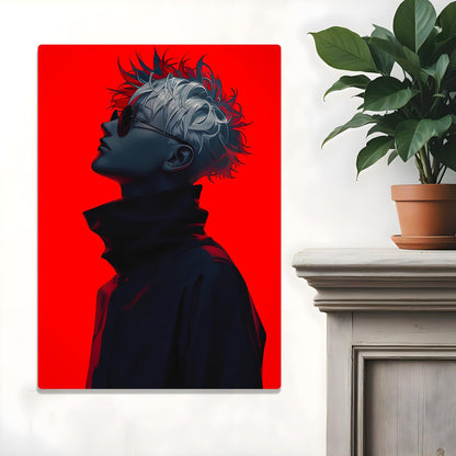 Satoru Gojo - Jujutsu Kaisen - Metal Poster - Losstail - LOSSTAIL