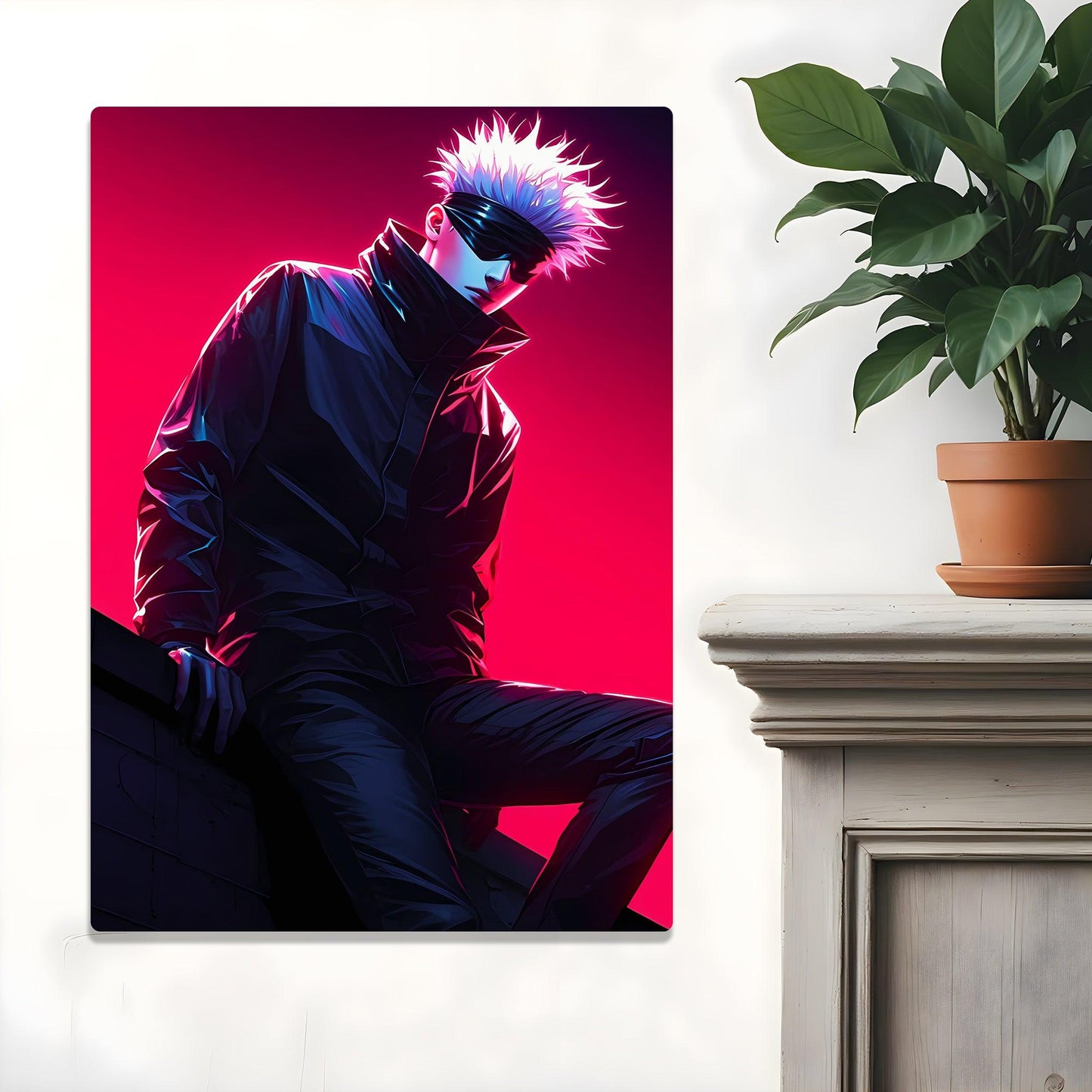 Satoru Gojo - Jujutsu Kaisen - Metal Poster - Losstail - LOSSTAIL