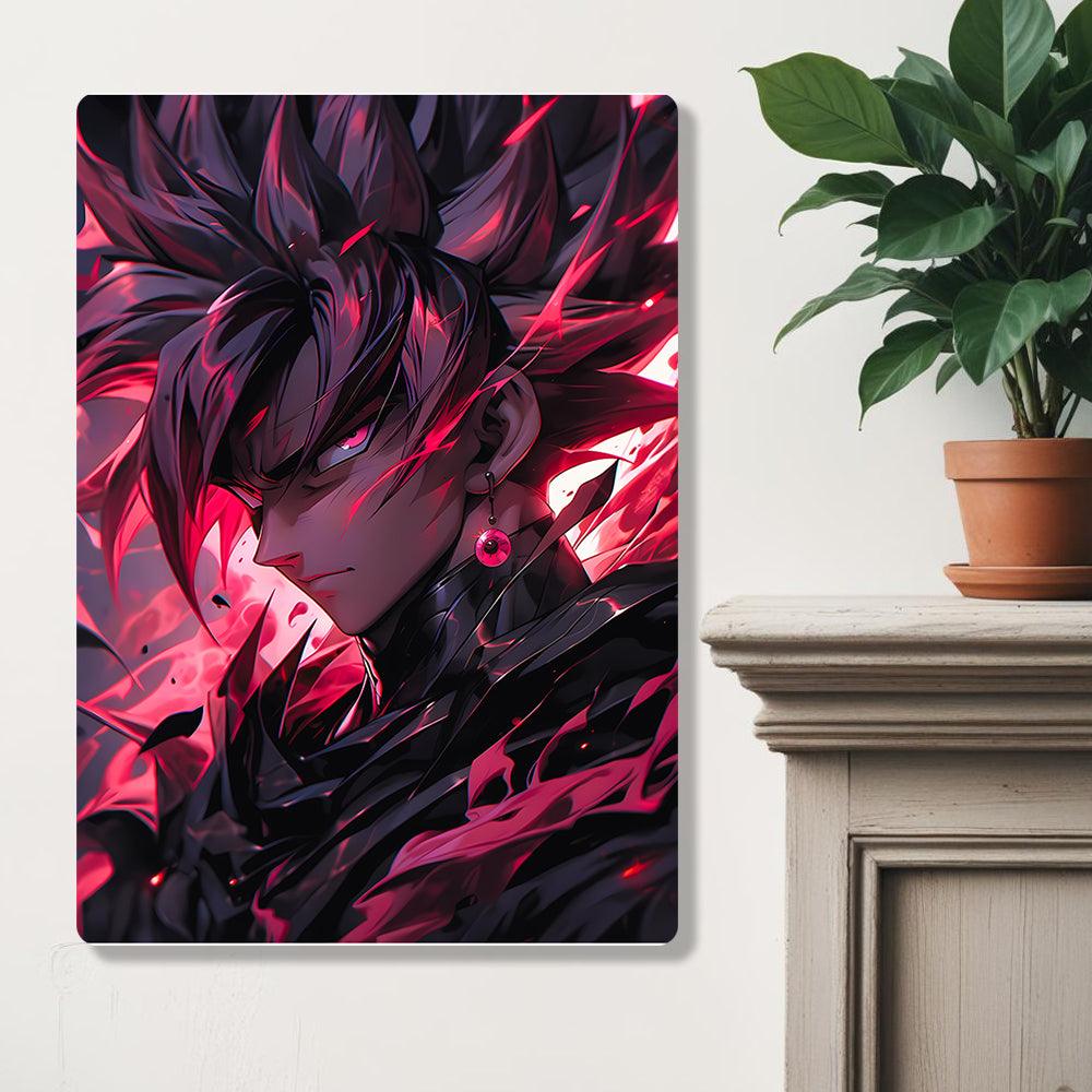 Super Saiyan Rose Goku Black - Dragon Ball - Metal Poster - Losstail - LOSSTAIL