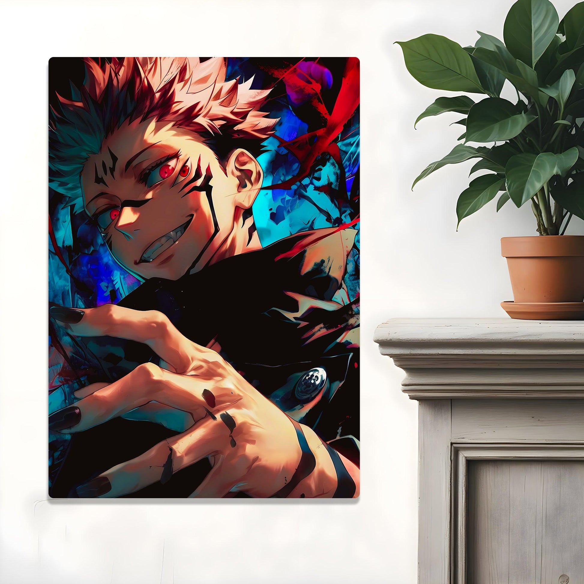 Sukuna - Jujutsu Kaisen - Metal Poster - Losstail - LOSSTAIL