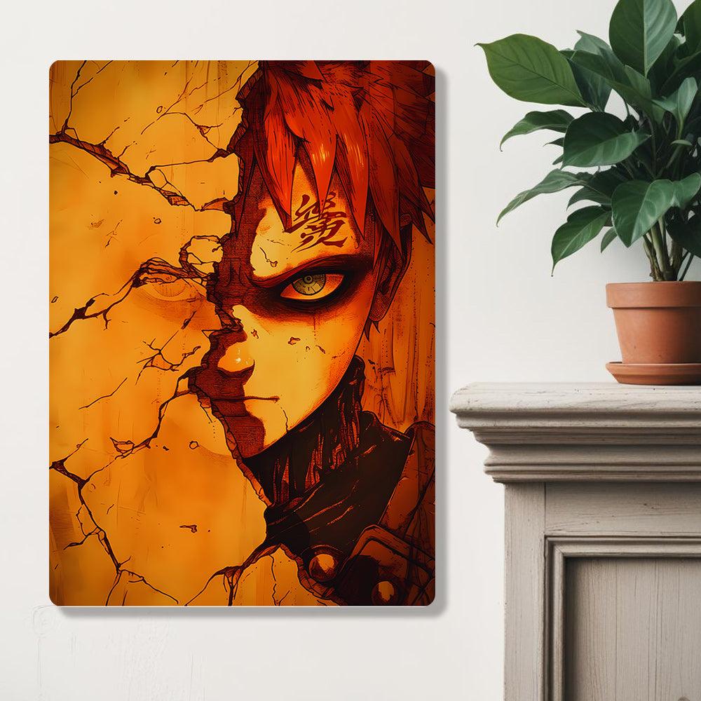 Gaara - Naruto - Metal Poster - Losstail