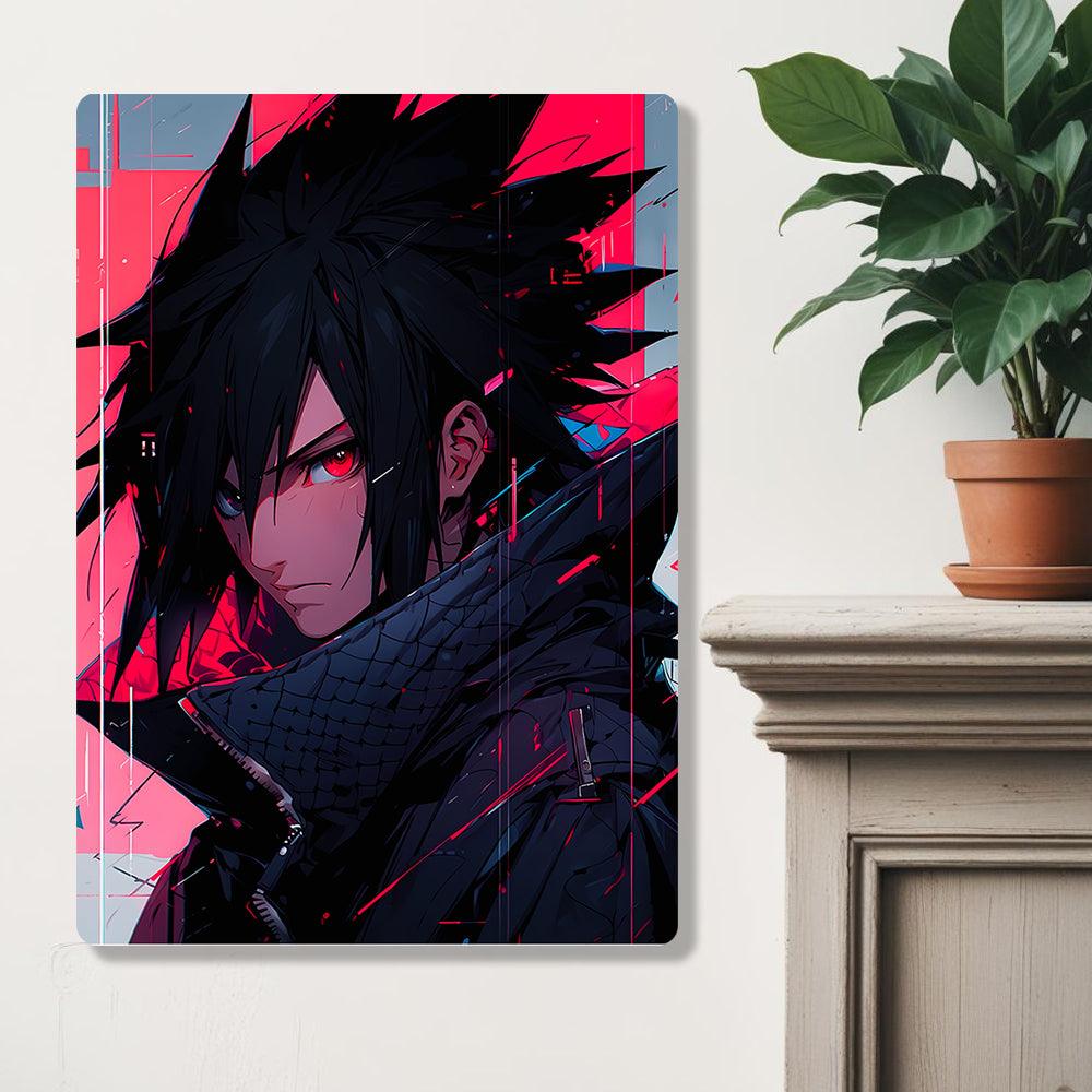 Sasuke Uchiha - Naruto - Metal Poster - Losstail