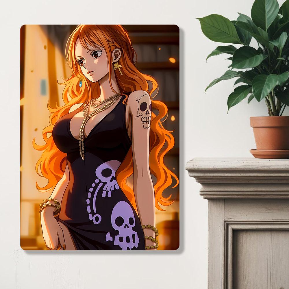 Nami - Onepiece - Metal Poster - Losstail.