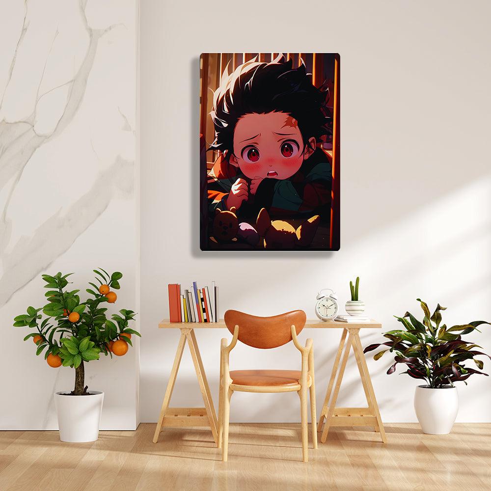 Kid Tanjiro - Demon Slayer - Metal Poster - Losstail - LOSSTAIL