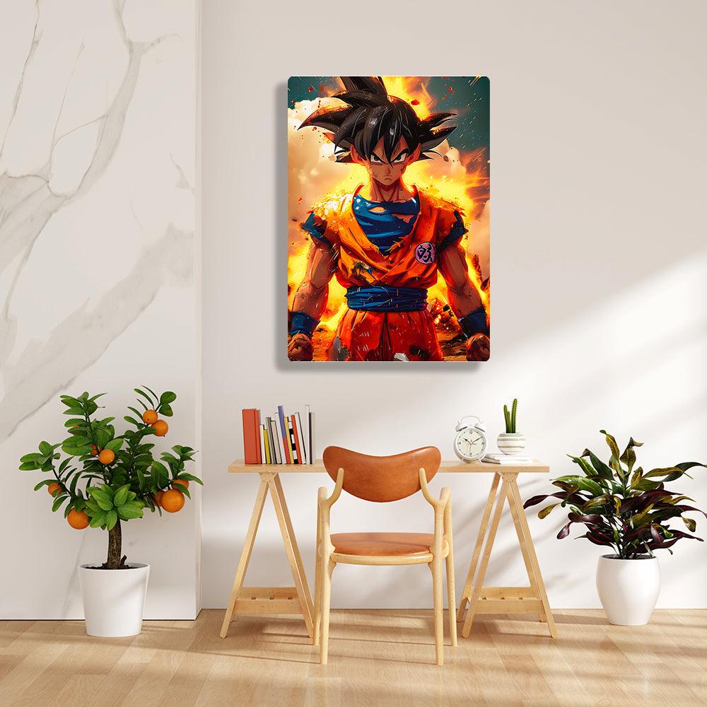 Goku - Dragon Ball - Metal Poster - Losstail - LOSSTAIL