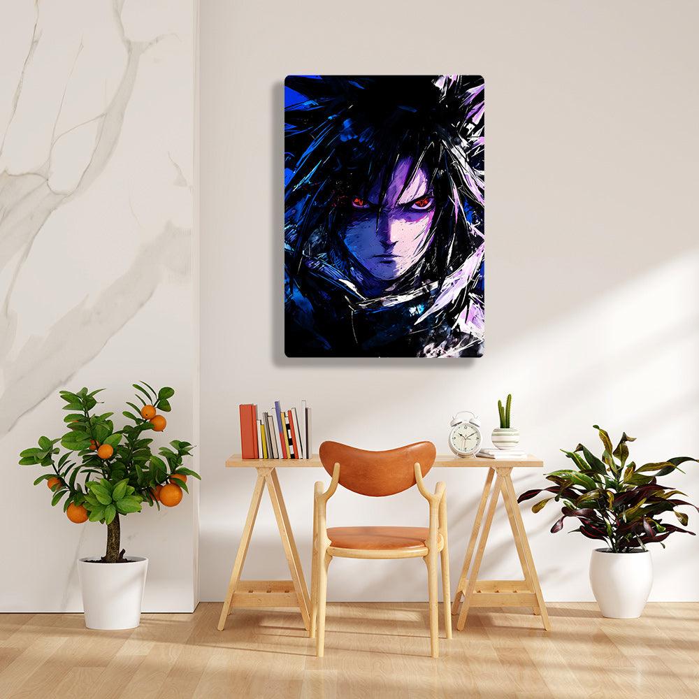 Sasuke Uchiha - Naruto - Metal Poster - Losstail