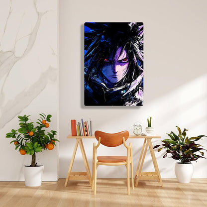 Sasuke Uchiha - Naruto - Metal Poster - Losstail