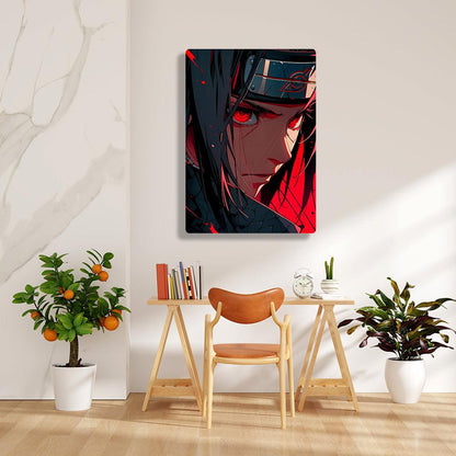 Itachi Uchiha - Naruto - Metal Poster - Losstail