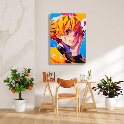 Tanjiro Agatsuma - Demon Slayer - Metal Poster - Losstail - LOSSTAIL