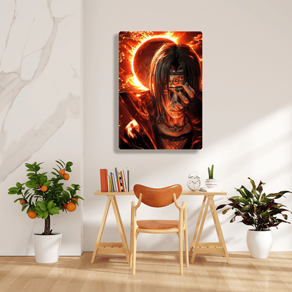 Itachi Uchiha - Naruto - Metal Poster - Losstail