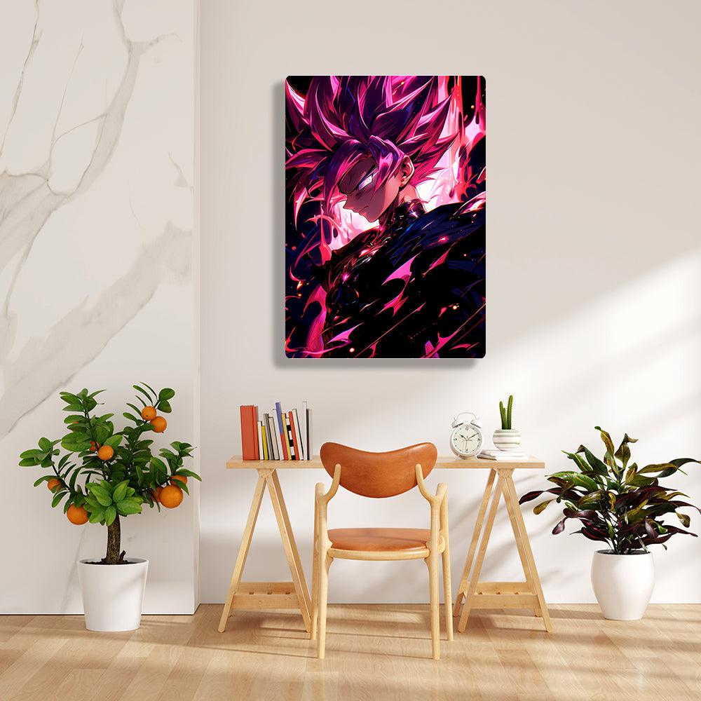 Super Saiyan Rose Goku Black - Dragon Ball - Metal Poster - Losstail - LOSSTAIL