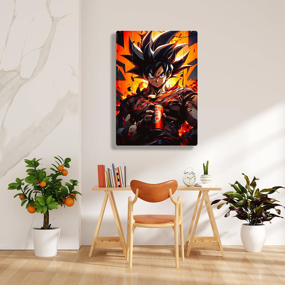 Goku - Dragon Ball - Metal Poster - Losstail - LOSSTAIL