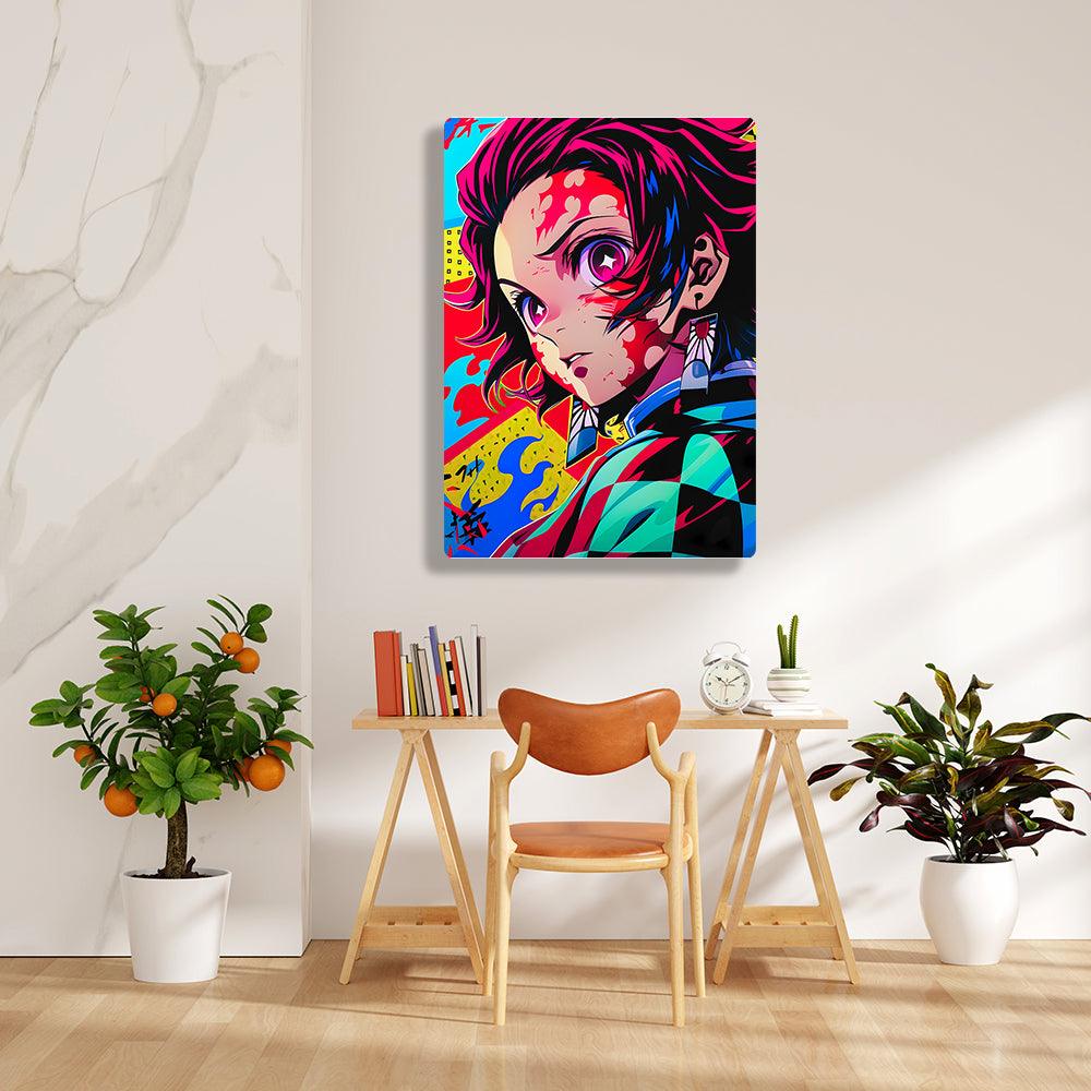 Tanjiro Kamado- Demon Slayer - Metal Poster - Losstail - LOSSTAIL