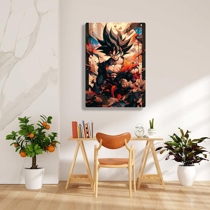 Goku - Dragon Ball - Metal Poster - Losstail - LOSSTAIL