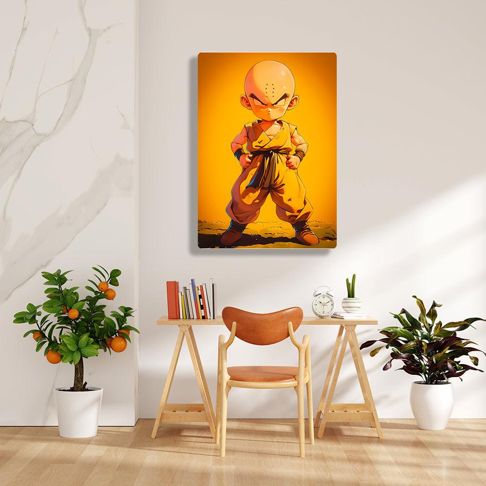 Krillin - Dragon Ball - Metal Poster - Losstail - LOSSTAIL