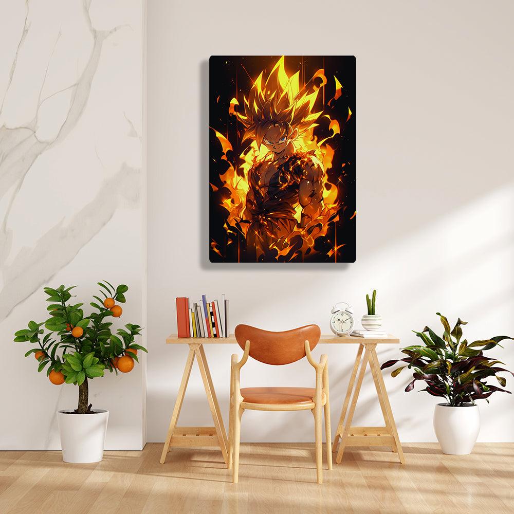 Goku - Dragon Ball - Metal Poster - Losstail - LOSSTAIL