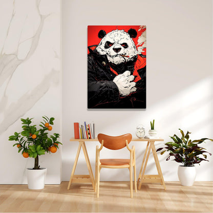 Panda - Jujutsu Kaisen - Metal Poster - Losstail - LOSSTAIL