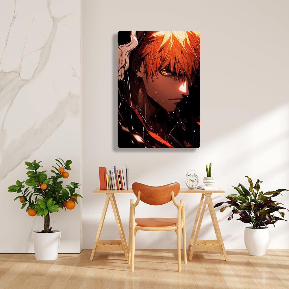 Ichigo Kurosaki - Bleach - Metal Poster - Losstail - LOSSTAIL