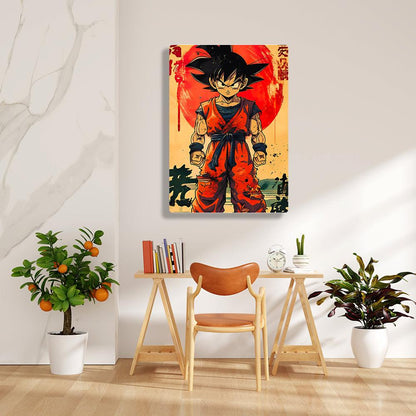 Goku - Dragon Ball - Metal Poster - Losstail - LOSSTAIL