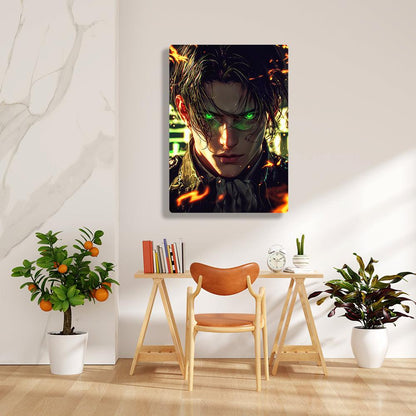 Levi Ackerman - Attack On Titan - Metal Poster - Losstail