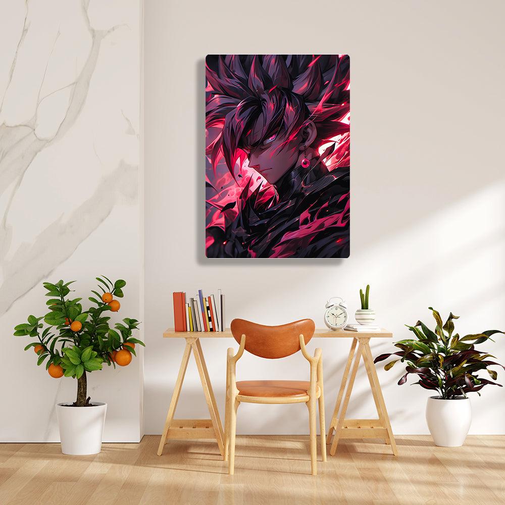 Super Saiyan Rose Goku Black - Dragon Ball - Metal Poster - Losstail - LOSSTAIL